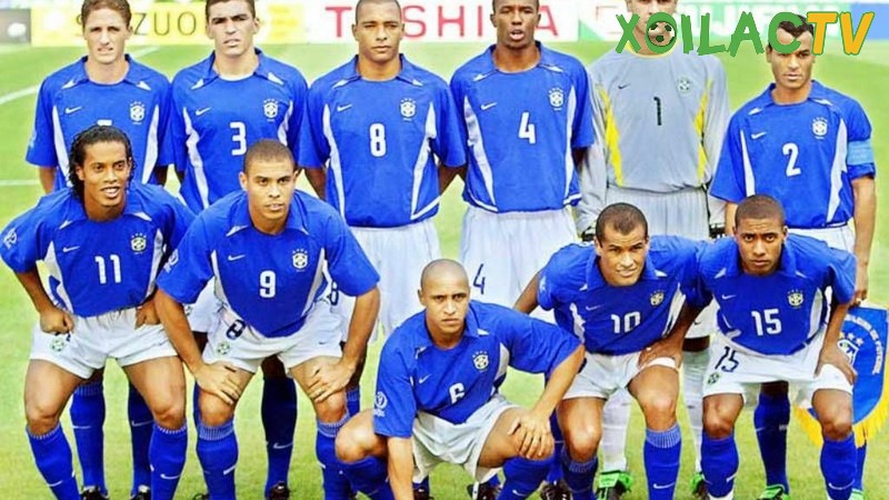 Đội tuyển bóng đá quốc gia Brazil vĩ đại với 5 lần vô địch World Cup